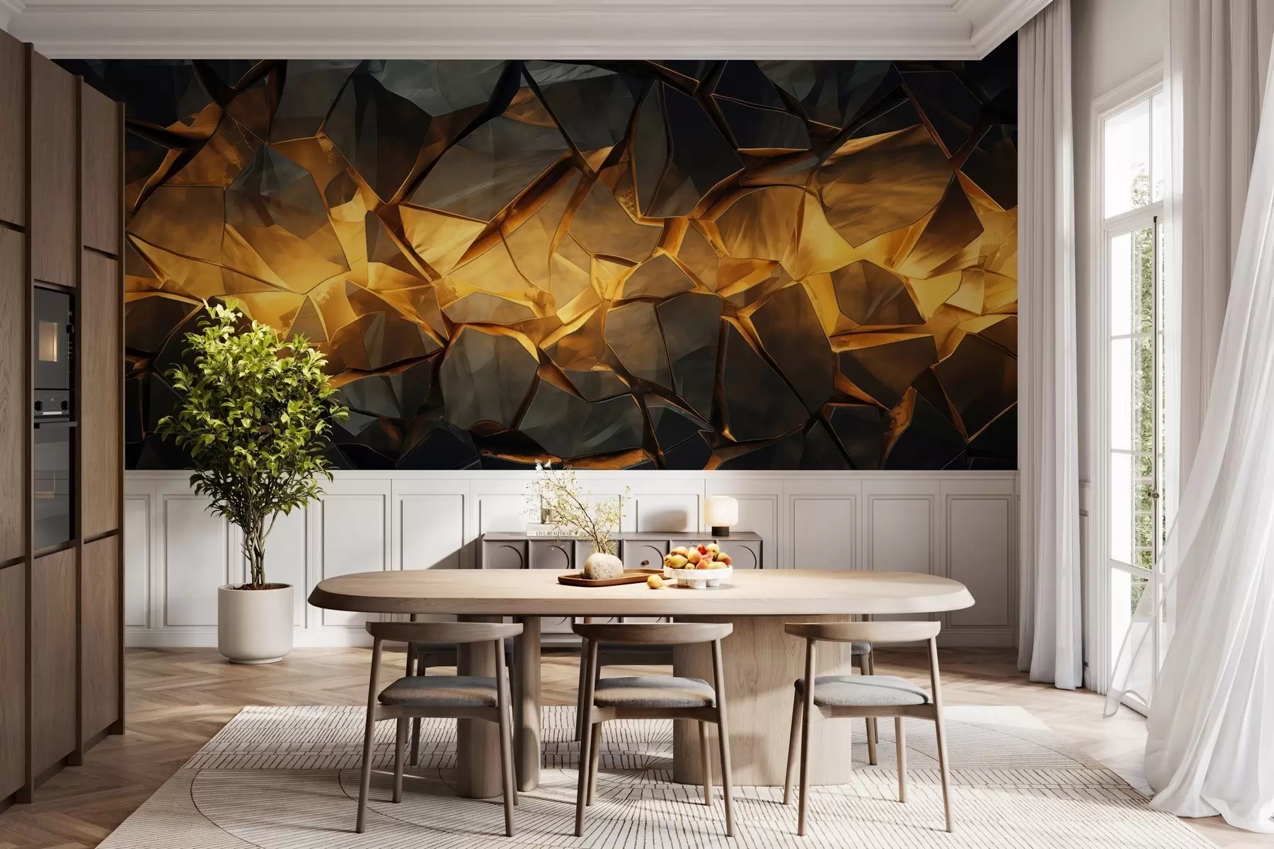 wall murals Watercolor Stone Imitation w05045