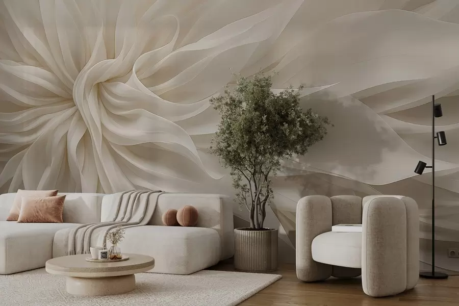 wall murals Silk Petals of Light w05050