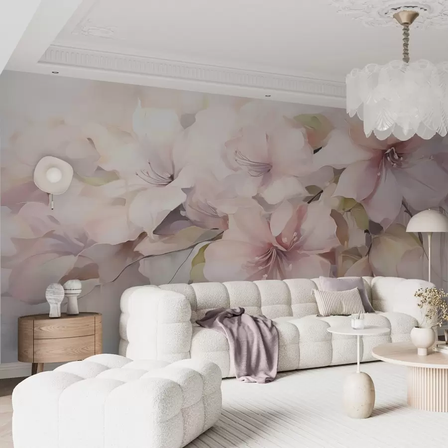 wall murals Flowers imitation painting w05101