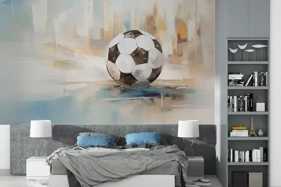 wall murals Soccer ball w05102