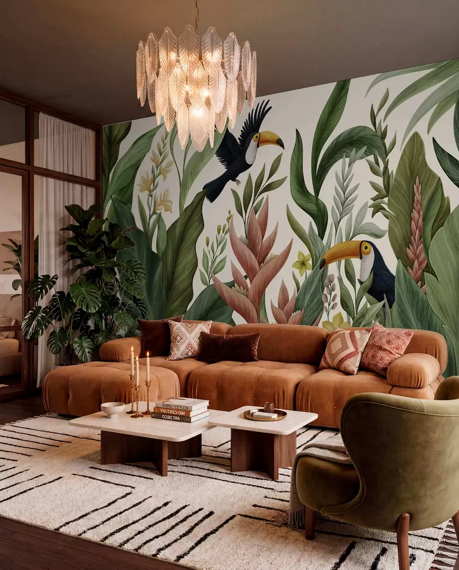 wall murals Toucans in Daylight w05088v1