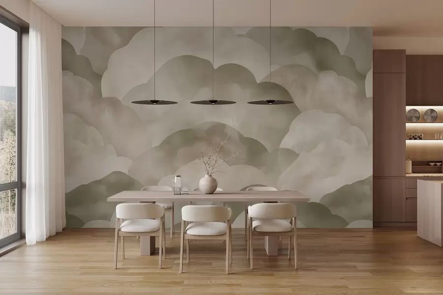 wall murals Clouds w09628