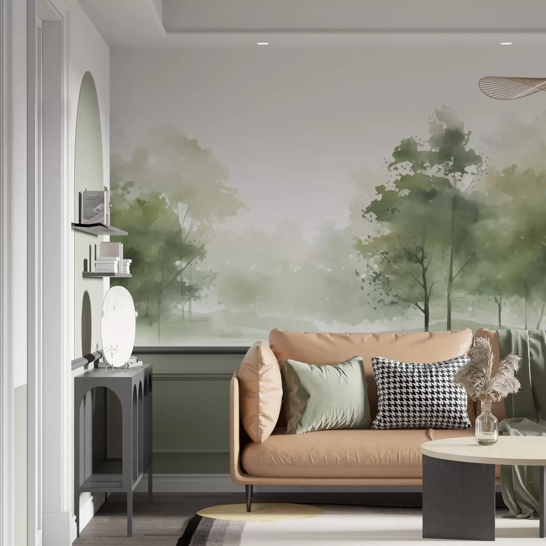 wall murals Trees, landscape w05081