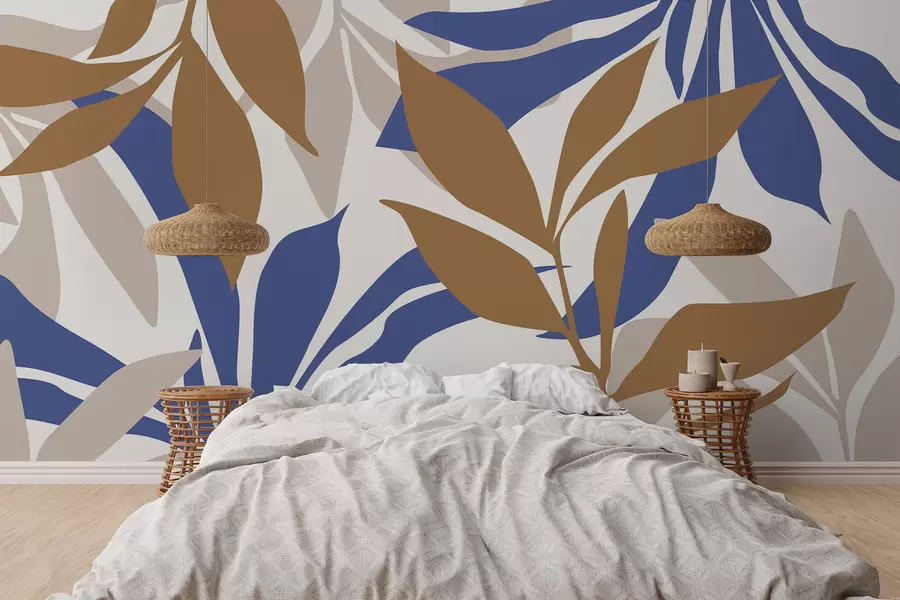 wall murals Abstract foliage w05136