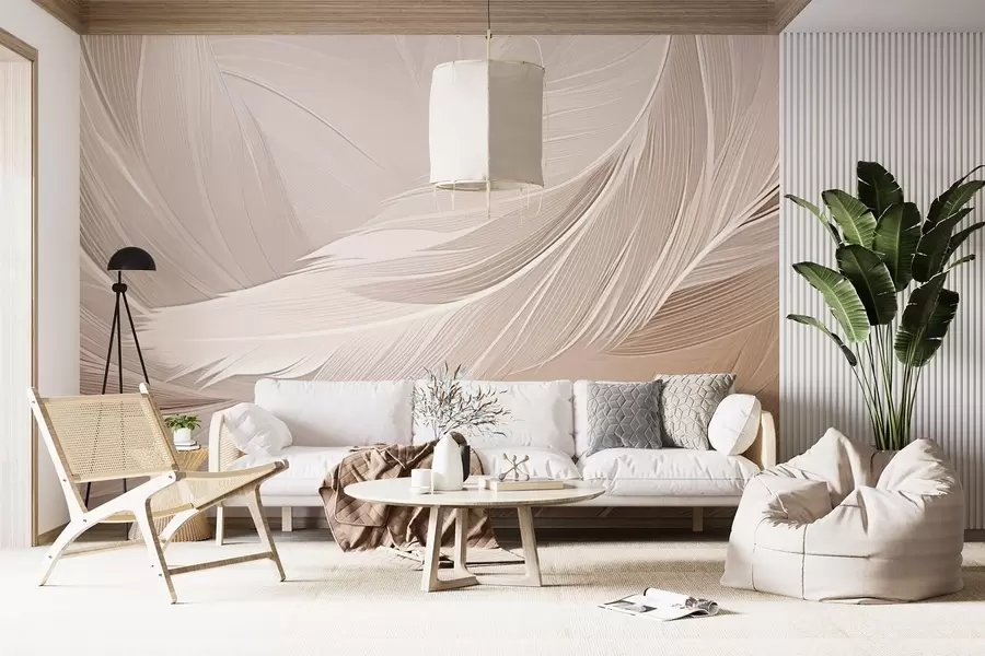 wall murals Feathers w05104