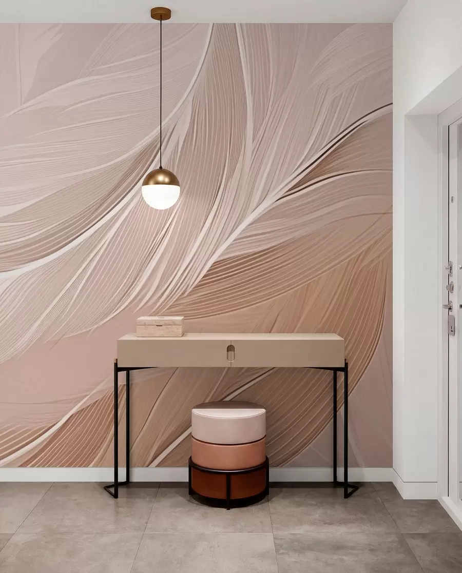 wall murals Feathers w05104