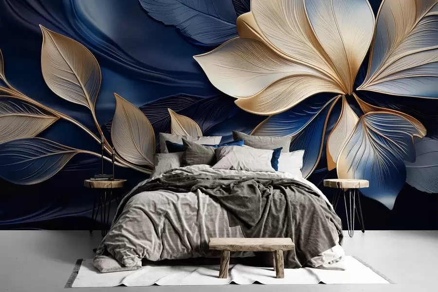 wall murals Blue harmony w05012