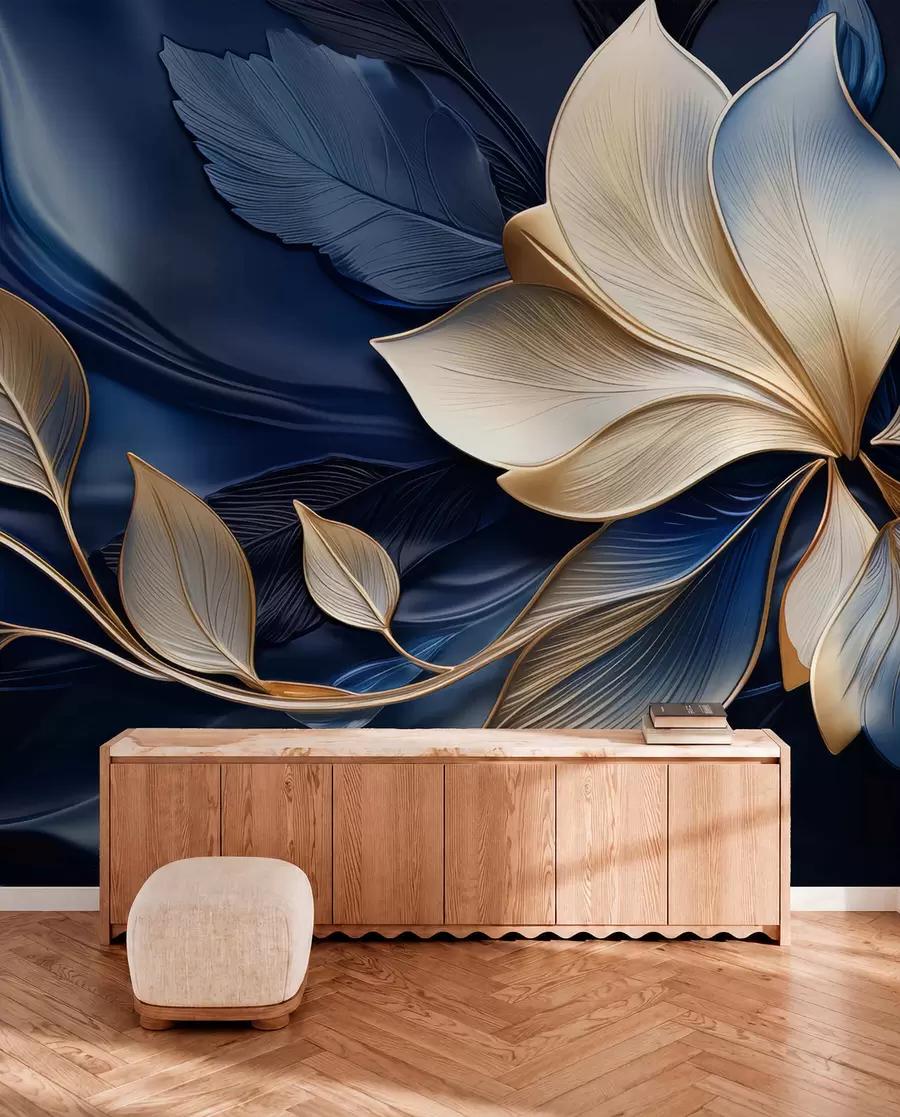 wall murals Blue harmony w05012