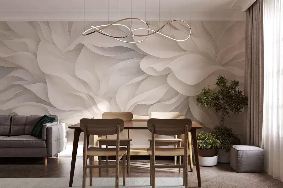 wall murals Elegant petals w05168