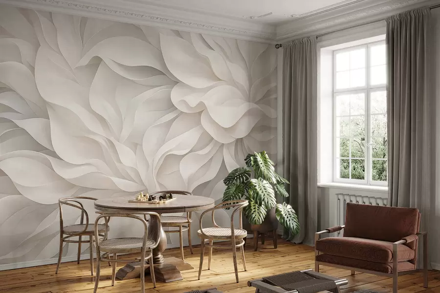 wall murals Elegant petals w05168