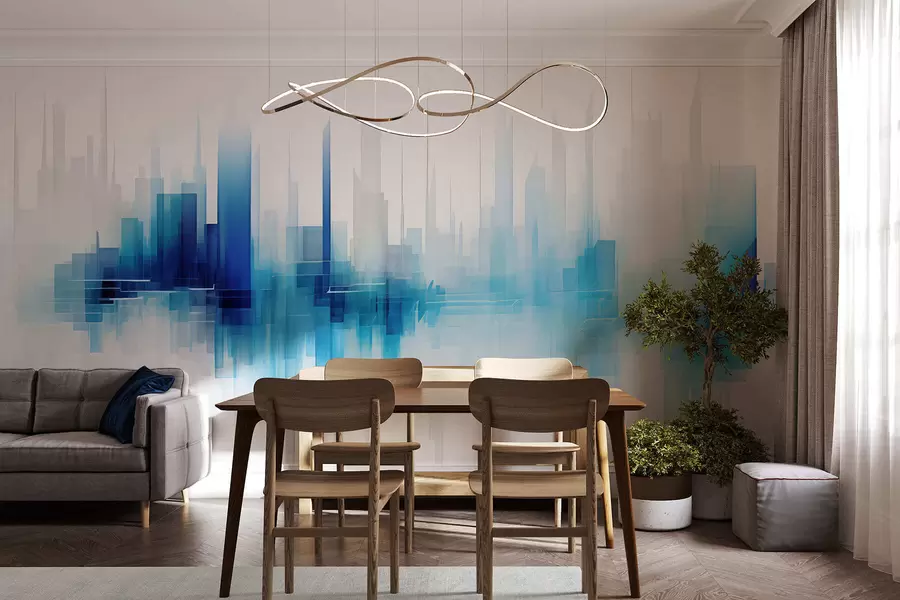wall murals Watercolor breath w05172