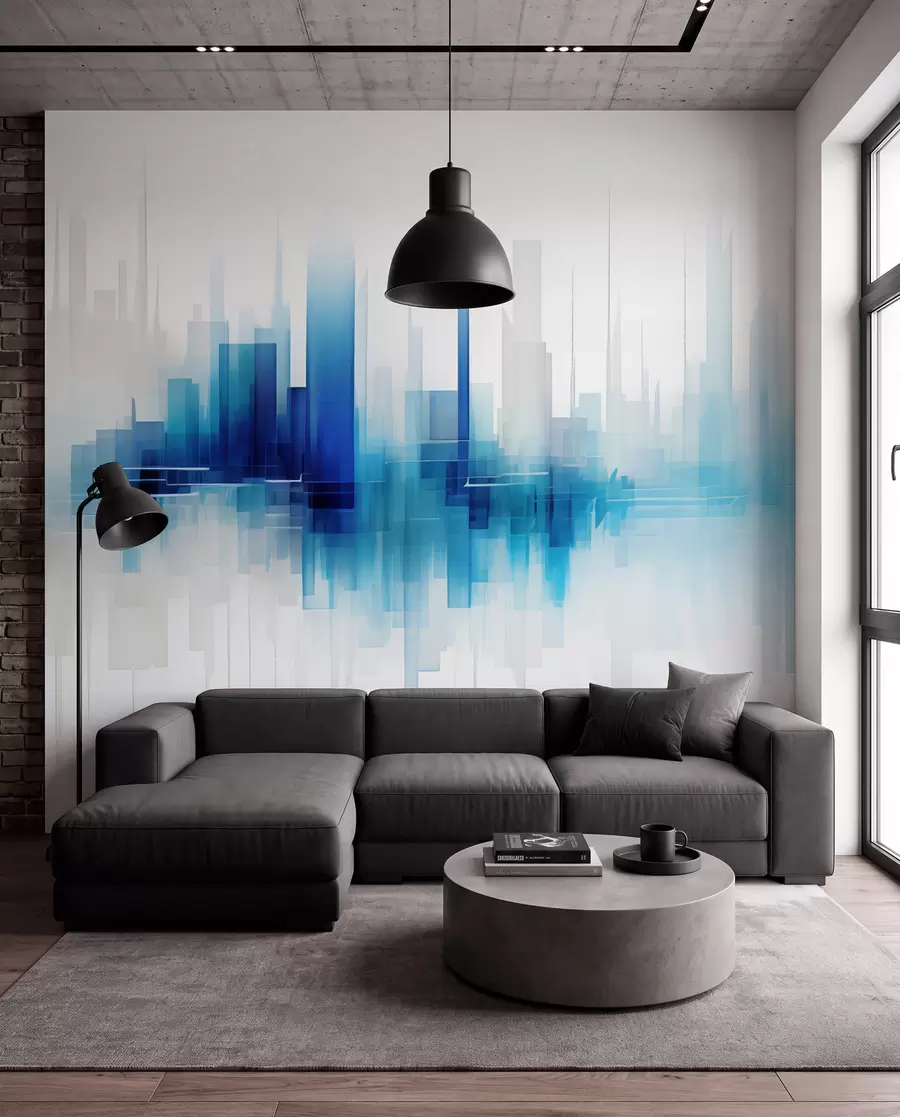 wall murals Watercolor breath w05172