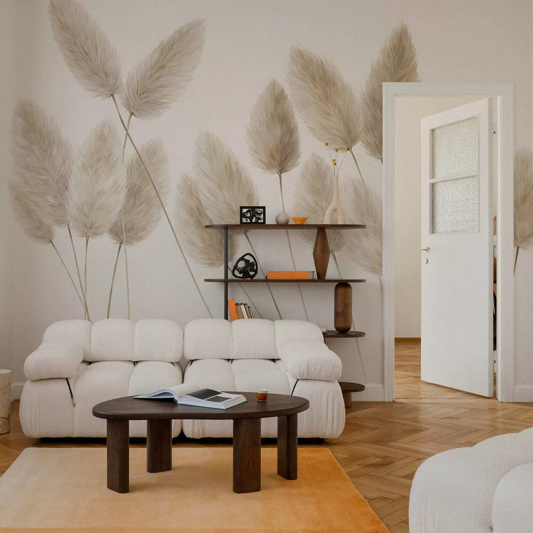 wall murals Field spikelets w05175