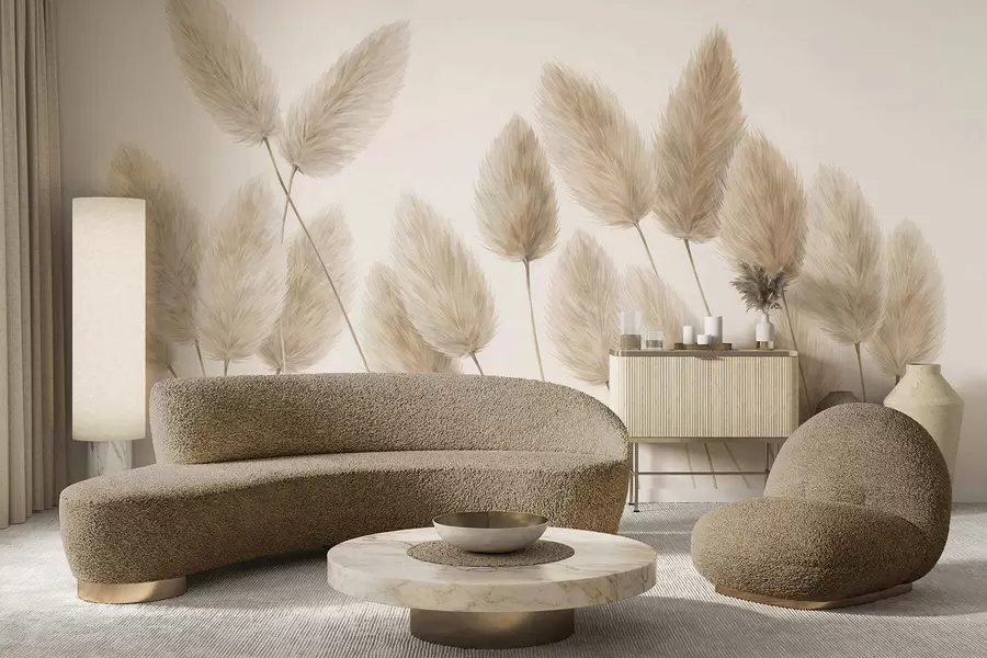 wall murals Field spikelets w05175
