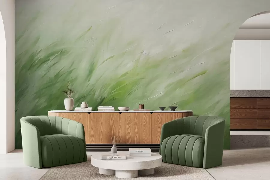 wall murals Breath of grass w05183