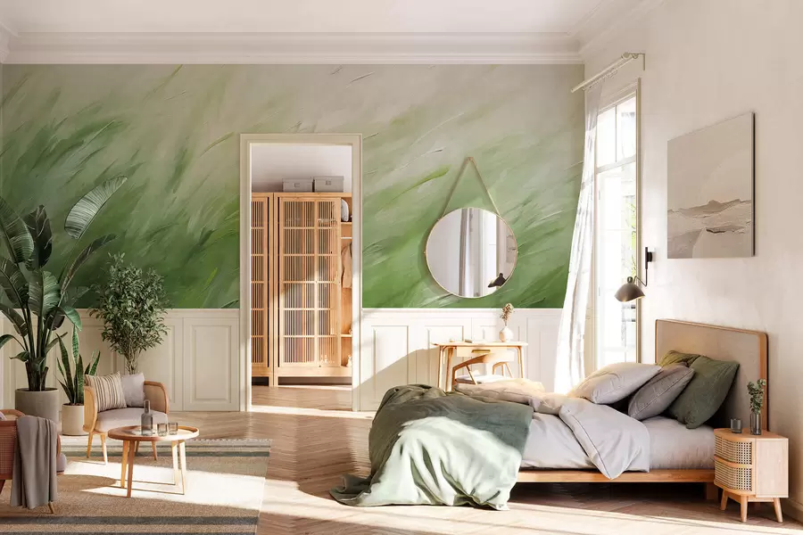 wall murals Breath of grass w05183