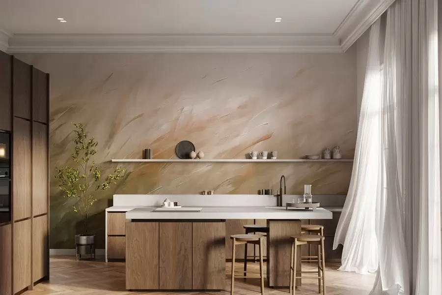 wall murals Breath of grass w05183v1