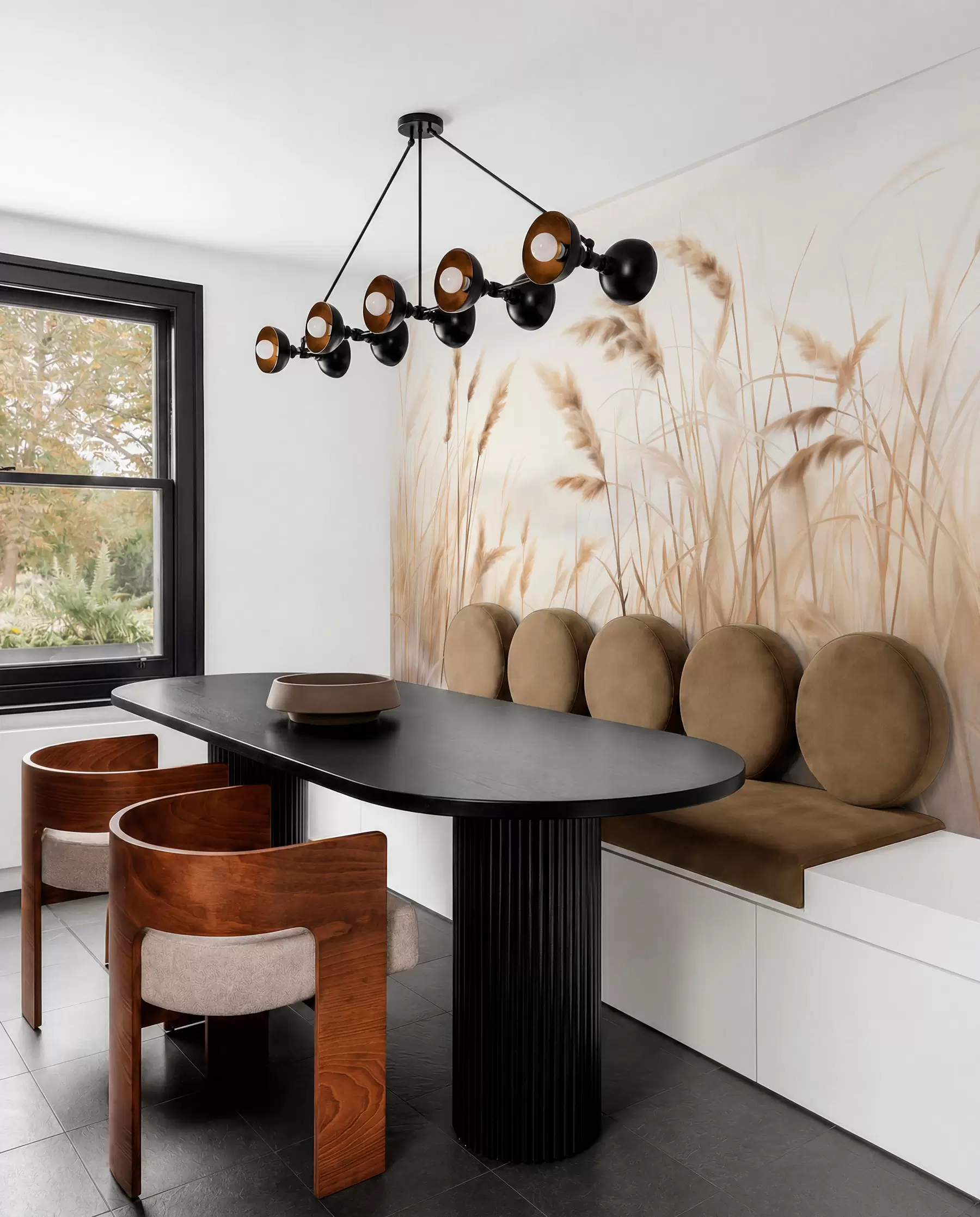 wall murals Golden Grasses w09648