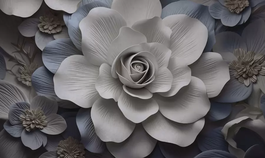 wall murals Large flower w09698