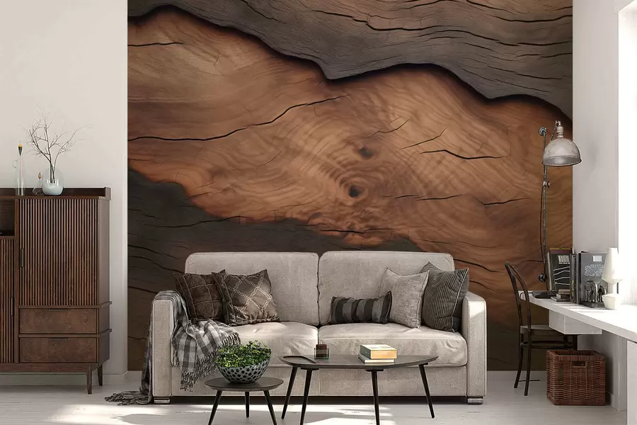 wall murals Imitation of tree bark w09705