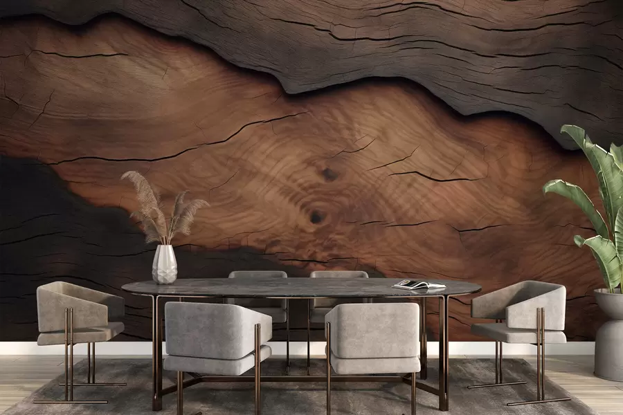 wall murals Imitation of tree bark w09705