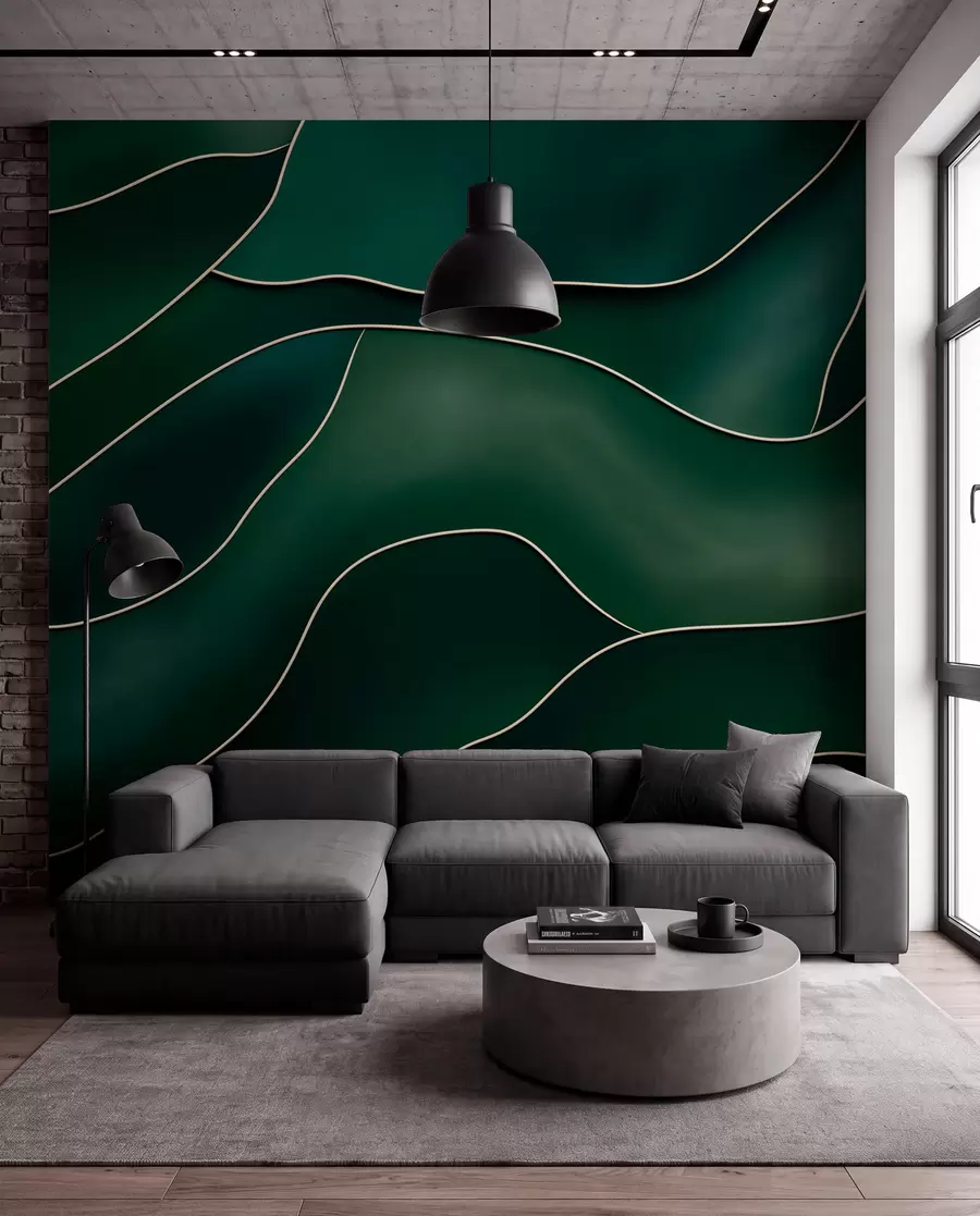 wall murals Abstract lines w05218