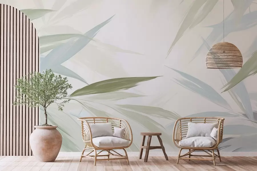 wall murals Long foliage w05229