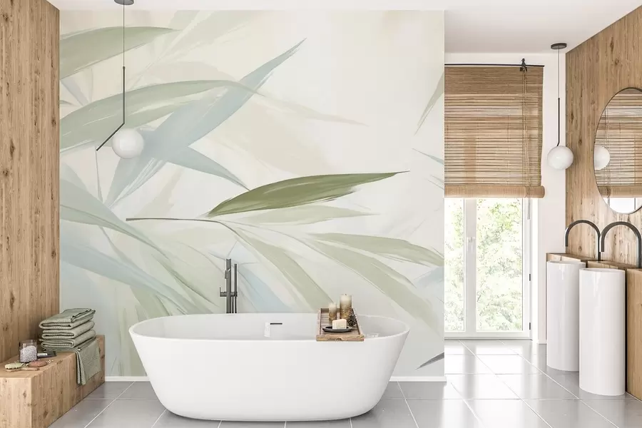 wall murals Long foliage w05229