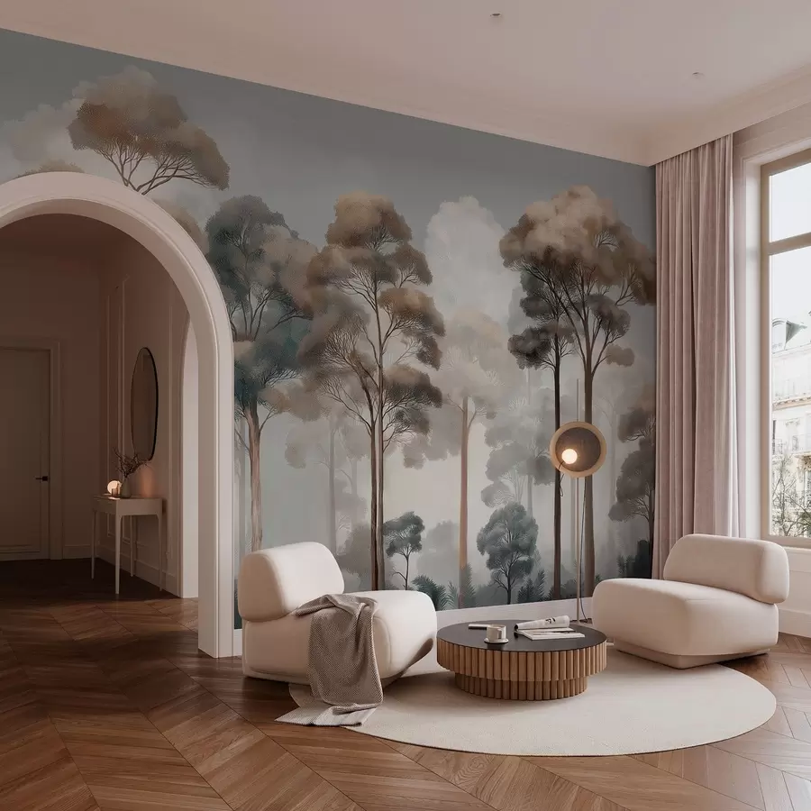 wall murals Deciduous forest w05195