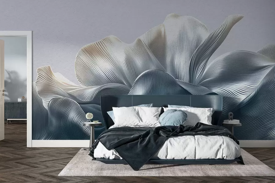 wall murals Volumetric petals w05242