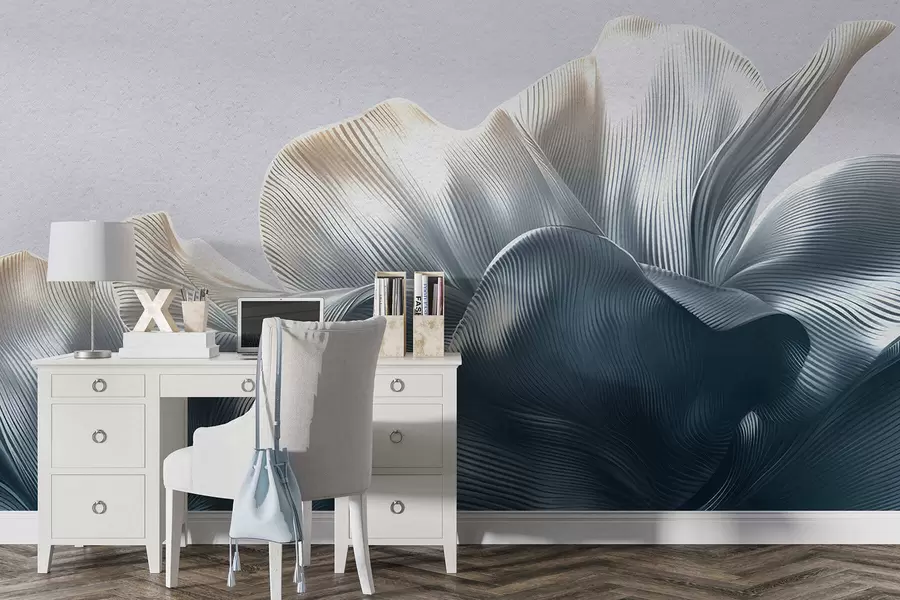 wall murals Volumetric petals w05242