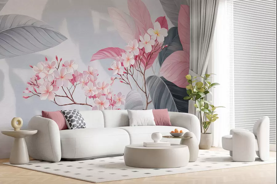 wall murals Tropical inflorescence w05243