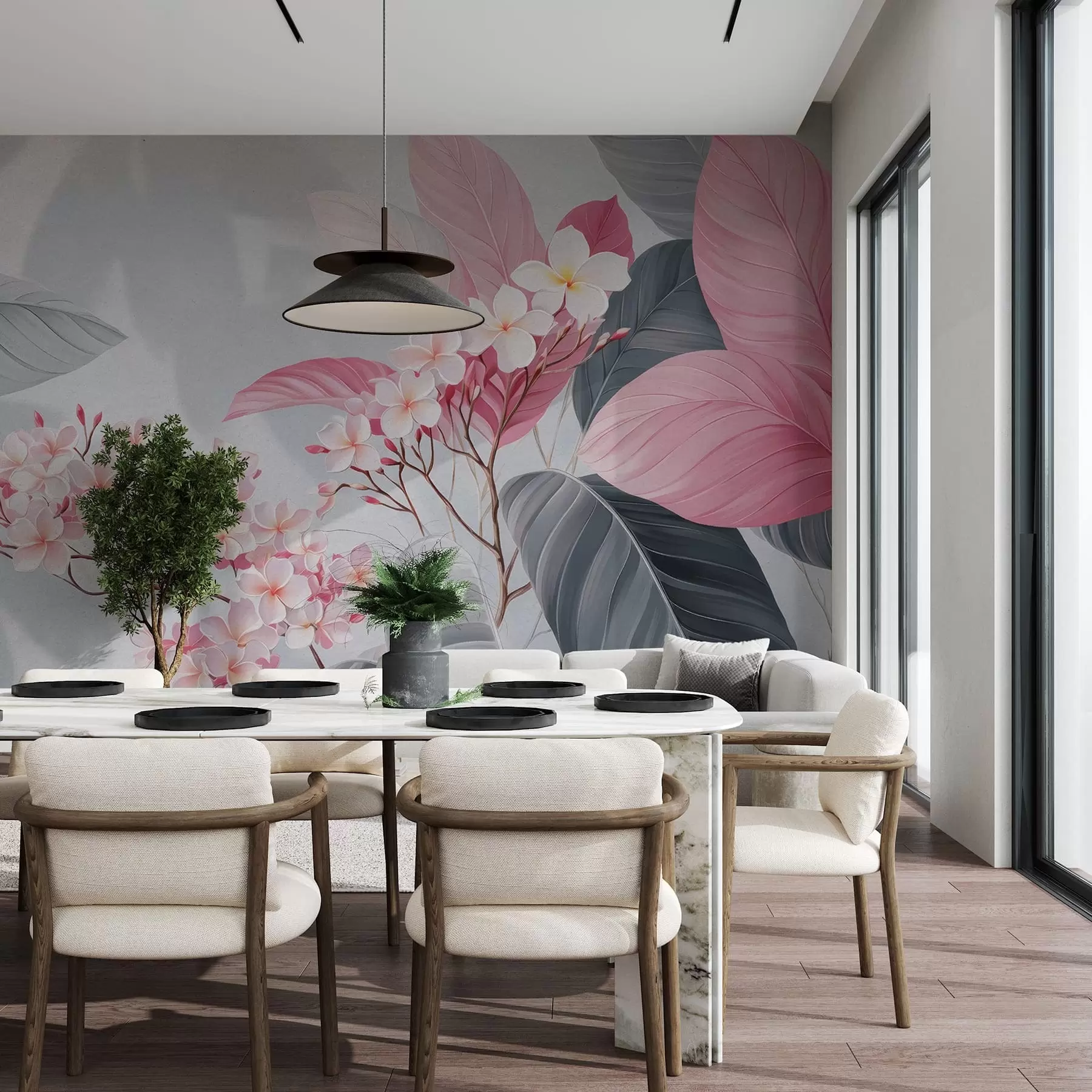 wall murals Tropical inflorescence w05243