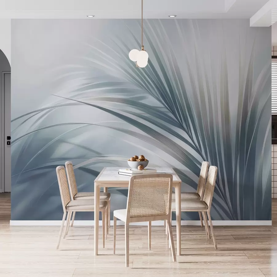 wall murals Large leaves w05253