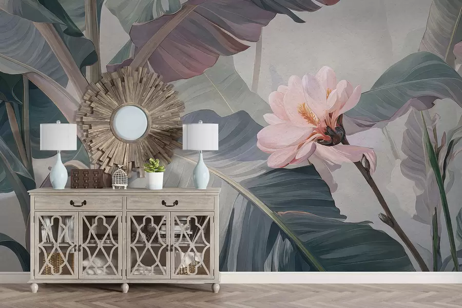 wall murals Tropical landscape w05254