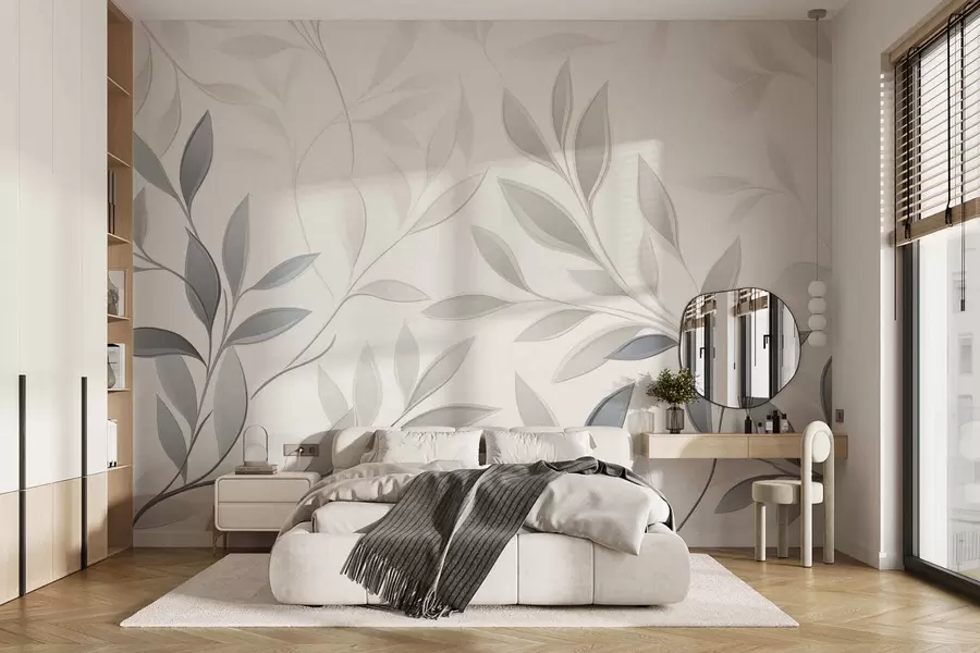 wall murals Silent among the leaves w05279