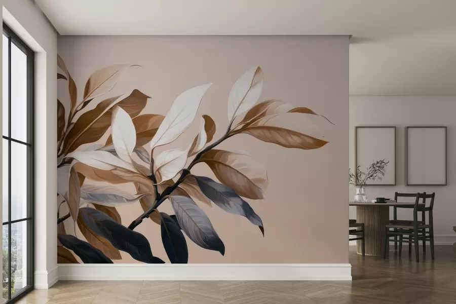 wall murals Elegant ficus branch w05315