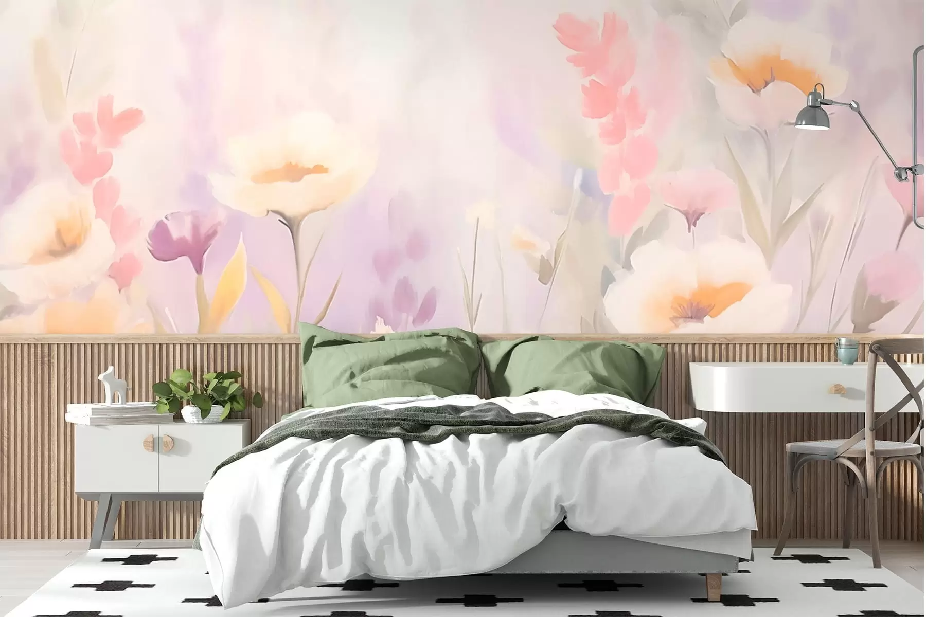 wall murals Wildflowers w05032
