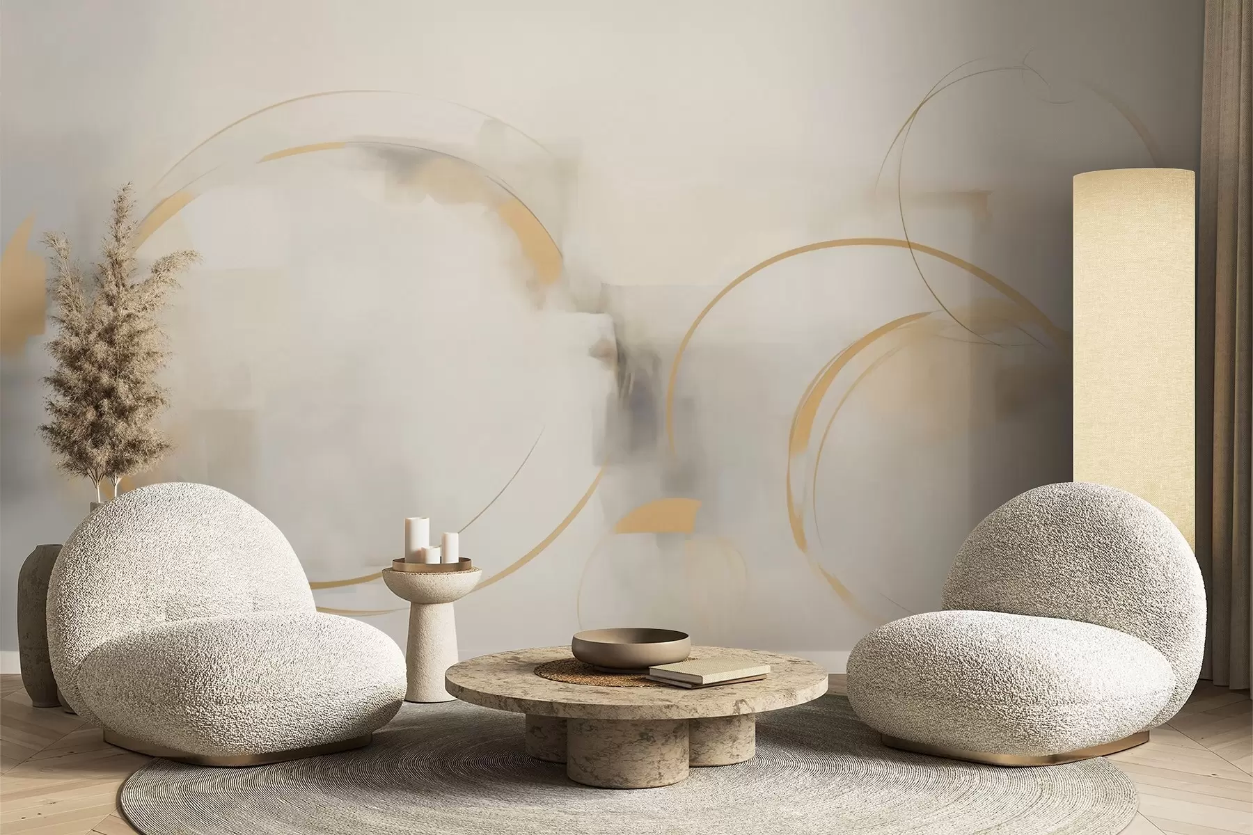 wall murals Abstraction w05418