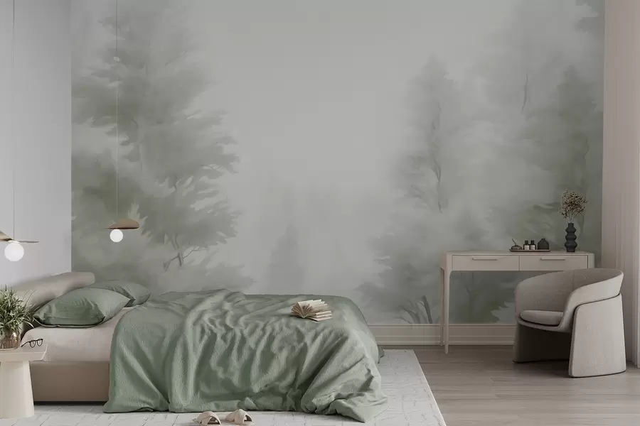 wall murals Abstract forest w05420