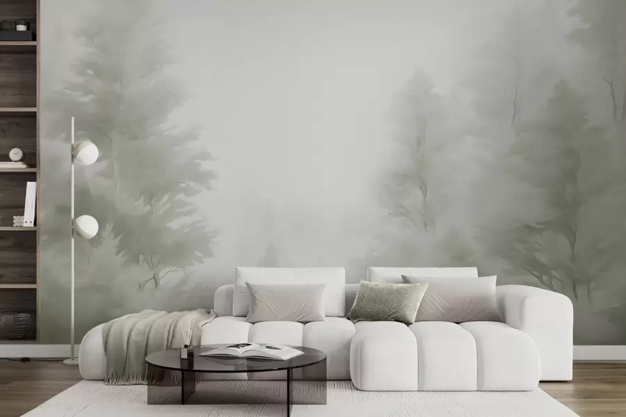 wall murals Abstract forest w05420