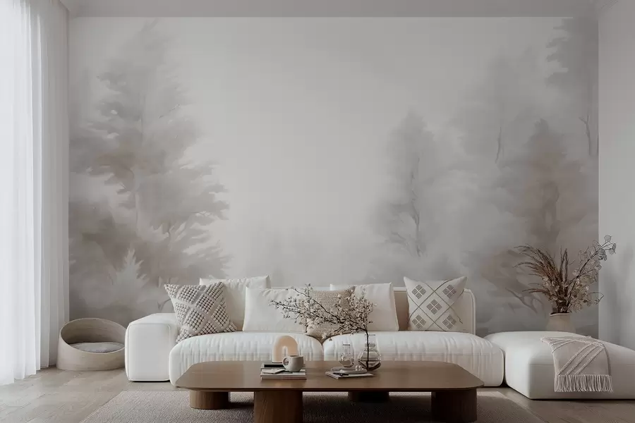 wall murals Abstract forest w05420v1