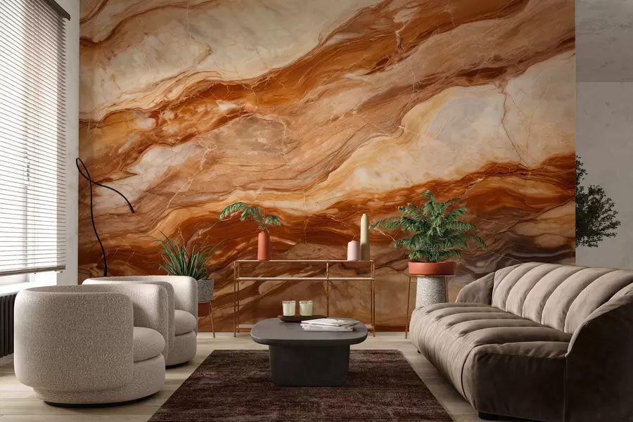 wall murals Marble effect w05455