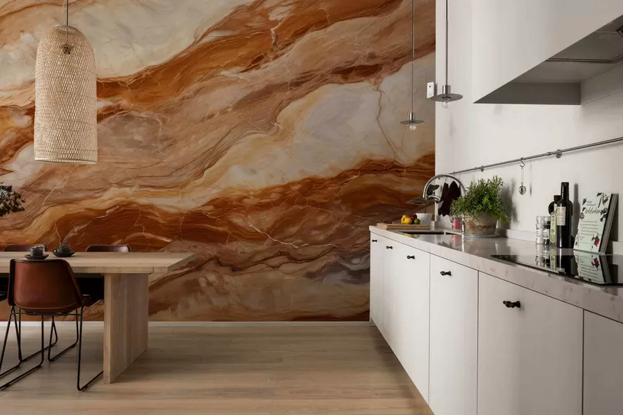 wall murals Marble effect w05455