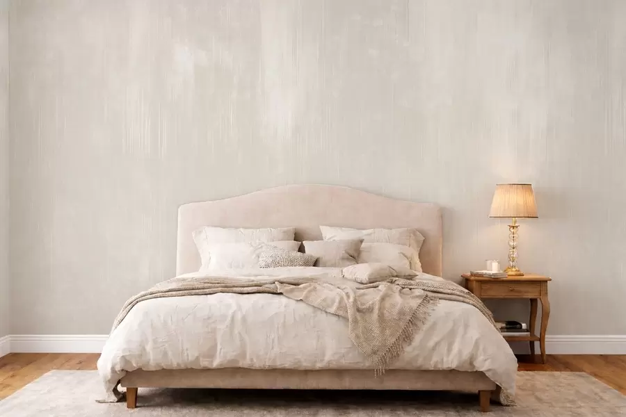 wall murals Light beige background with subtle vertical texture w05121