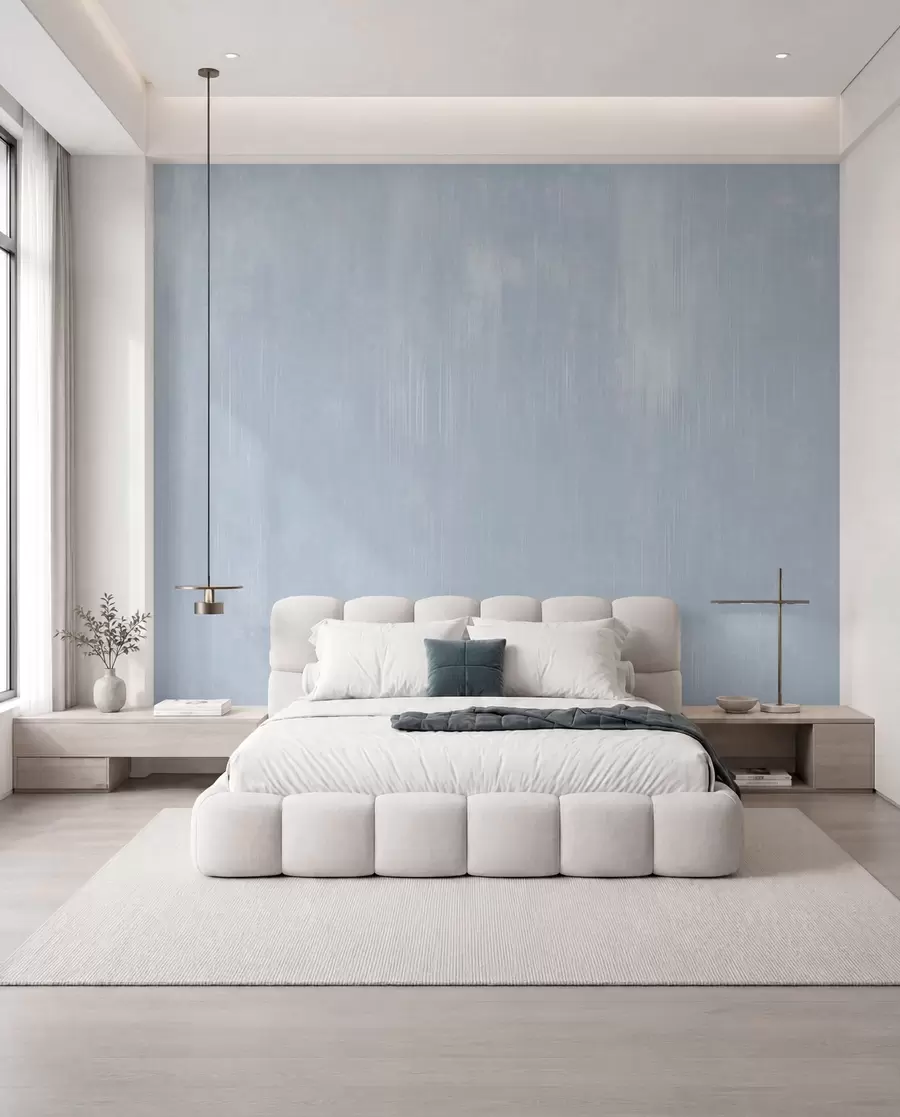 wall murals Light blue background with soft vertical texture w05121v1