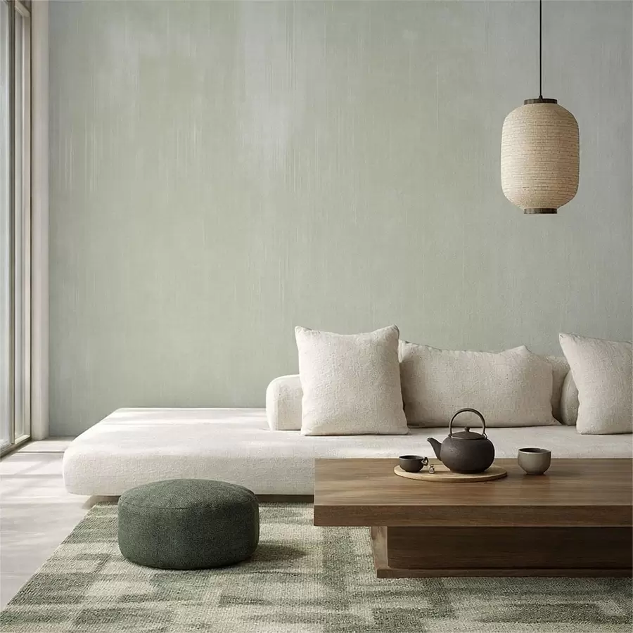 wall murals Pale green background with light vertical texture w05121v3