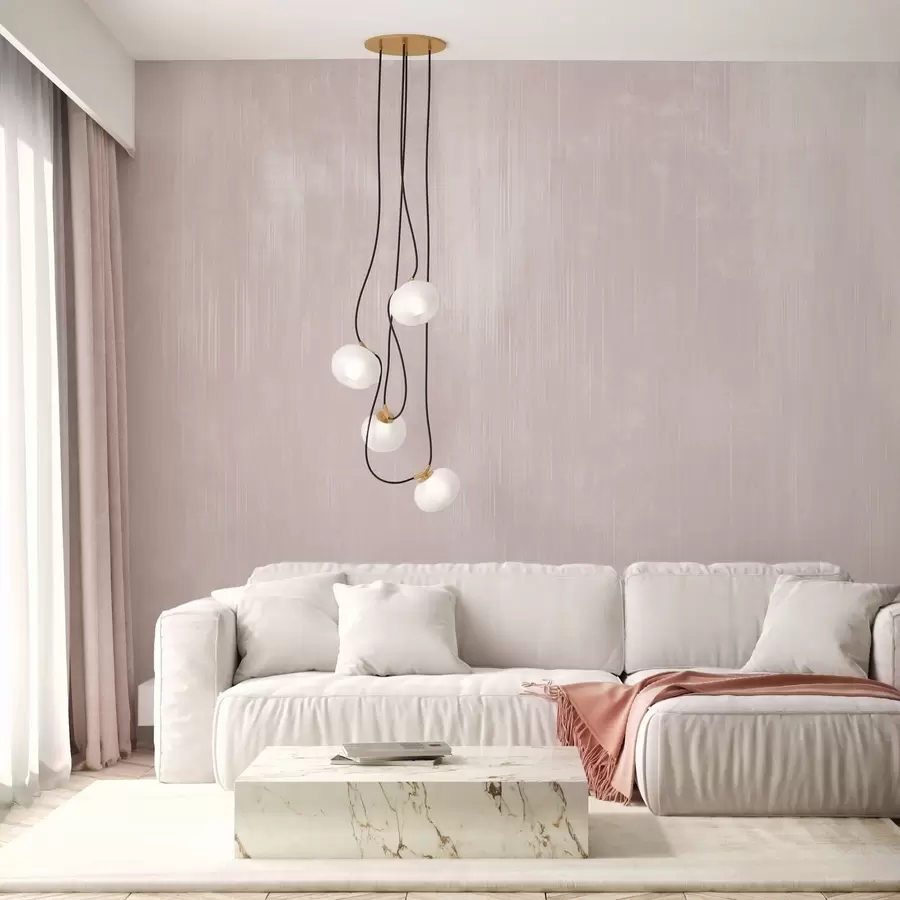wall murals Soft pink background with delicate vertical texture w05121v2