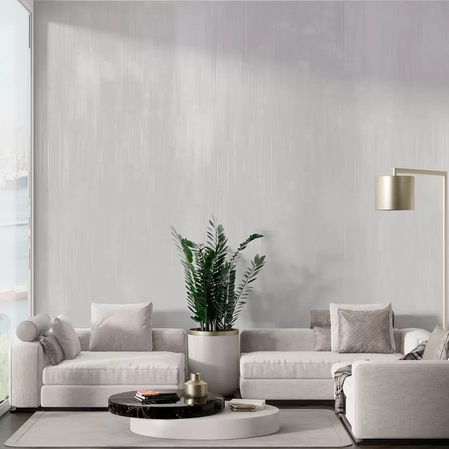 wall murals Light gray background with even vertical texture w05121v4