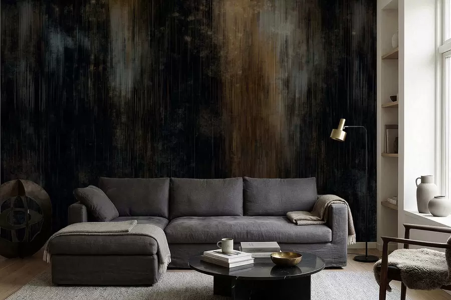 wall murals Dark abstract background with vertical streaks w05121v5